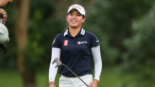 Atthaya Thitikul first round 2021 Honda LPGA Thailand